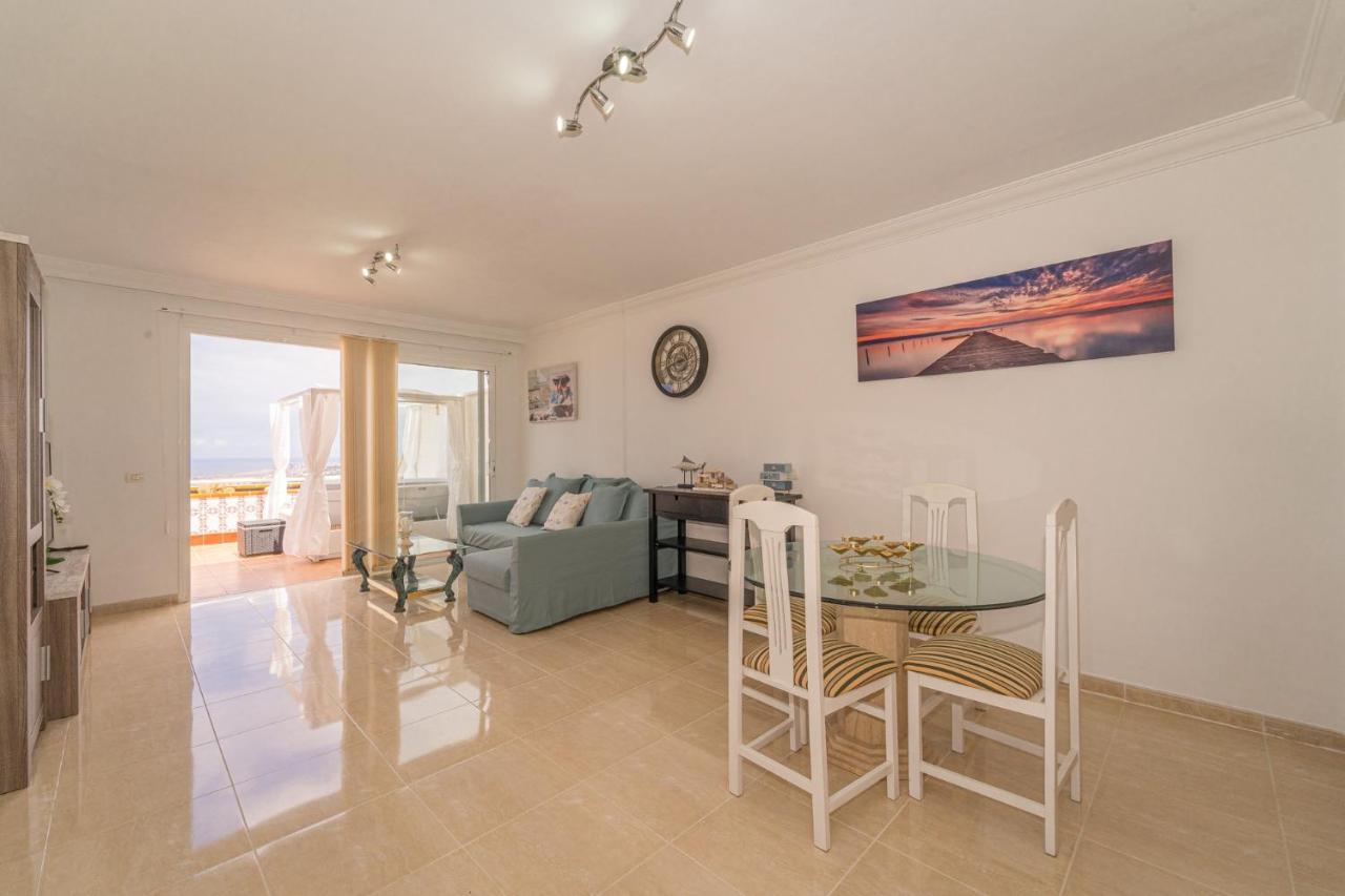 Luxury Penthouse 105M2,Bali Bed,Heated Pool,Sunset Appartement Costa Adeje  Buitenkant foto