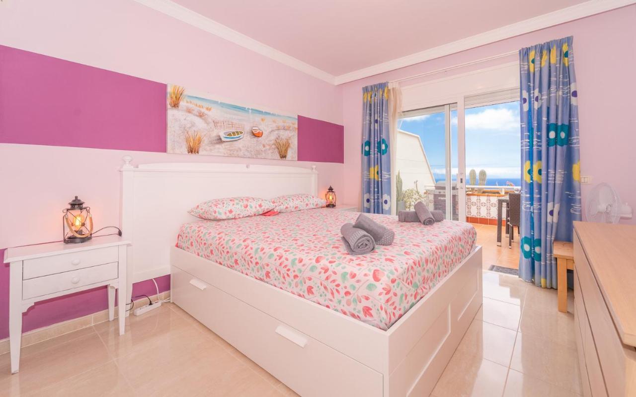 Luxury Penthouse 105M2,Bali Bed,Heated Pool,Sunset Appartement Costa Adeje  Buitenkant foto