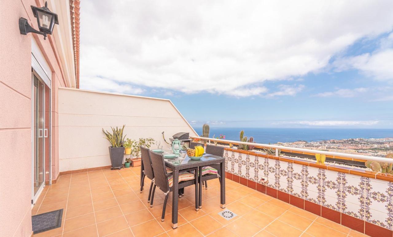 Luxury Penthouse 105M2,Bali Bed,Heated Pool,Sunset Appartement Costa Adeje  Buitenkant foto