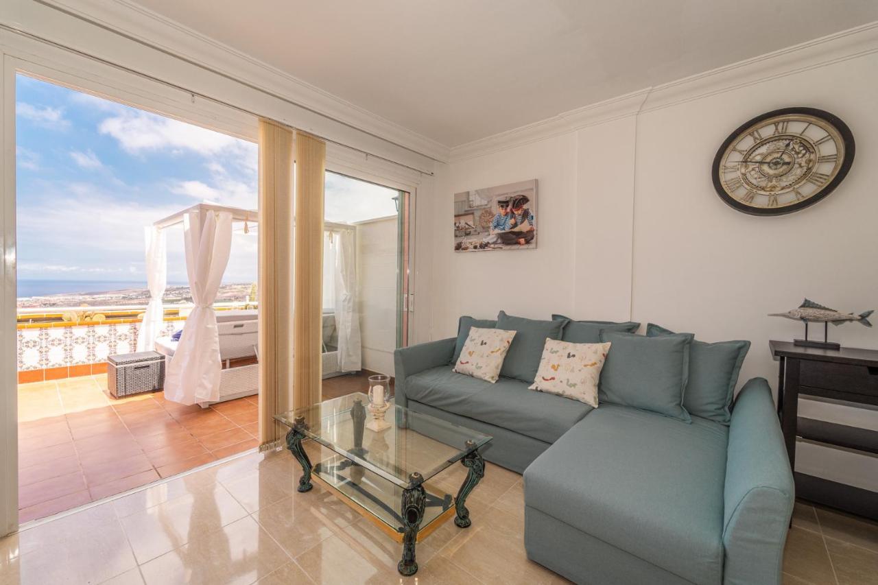 Luxury Penthouse 105M2,Bali Bed,Heated Pool,Sunset Appartement Costa Adeje  Buitenkant foto