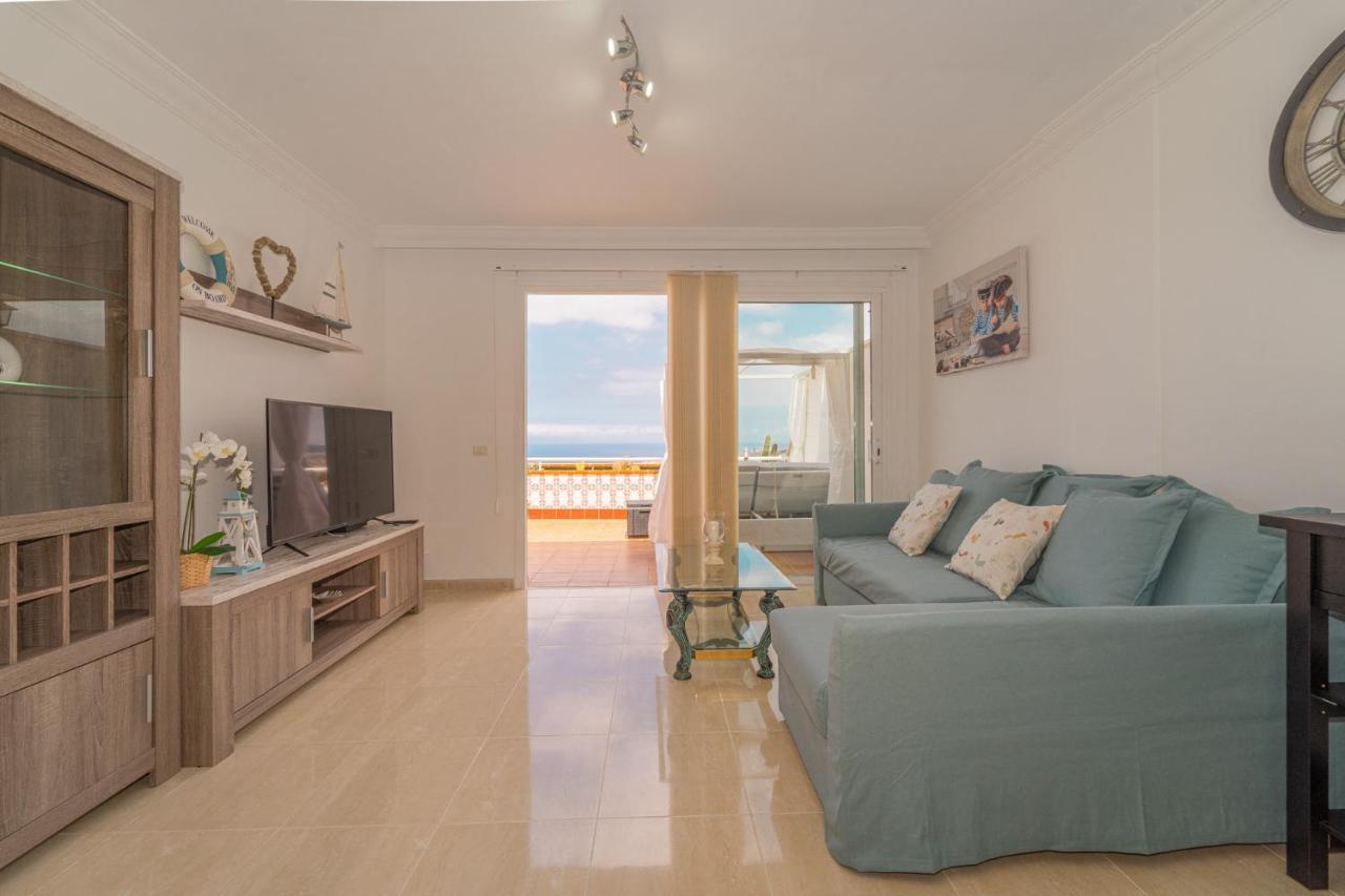Luxury Penthouse 105M2,Bali Bed,Heated Pool,Sunset Appartement Costa Adeje  Buitenkant foto